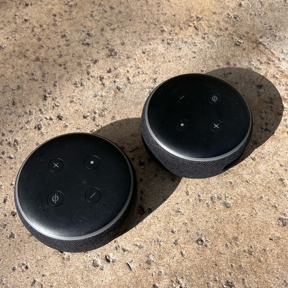 Two Amazon echo dots 3rd generation